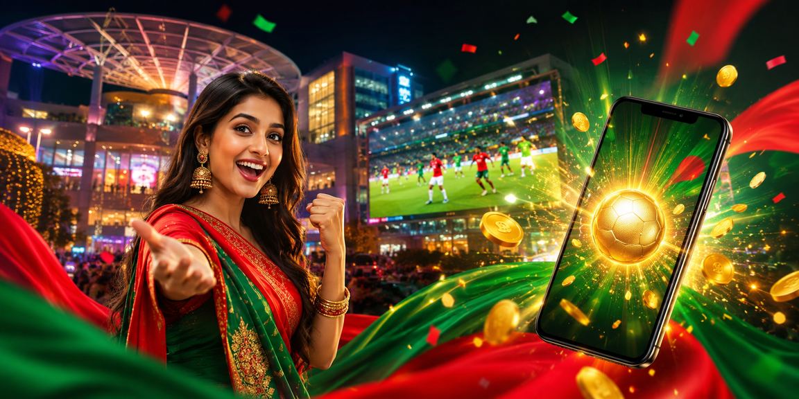 ঢাকায় মোবাইলে লাইভ বেটিং করছেন একজন ব্যবহারকারী